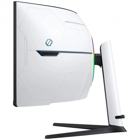 Samsung Odyssey Neo G9 S57CG952NU - G95NC Series - QLED monitor - gaming - curved - 57" - 7680 x 2160 Dual UHD @ 240 Hz - VA - 1000 cd / m² - 1000000:1 - DisplayHDR 1000 - 1 ms - 3xHDMI, DisplayPort - black, white - 5