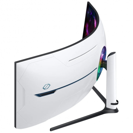 Samsung Odyssey Neo G9 S57CG952NU - G95NC Series - QLED monitor - gaming - curved - 57" - 7680 x 2160 Dual UHD @ 240 Hz - VA - 1000 cd / m² - 1000000:1 - DisplayHDR 1000 - 1 ms - 3xHDMI, DisplayPort - black, white - 6