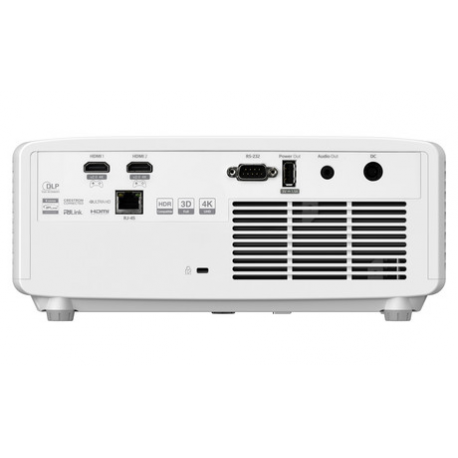 Optoma UHZ35ST - DLP projector - laser - portable - 3D - 3500 lumens - 3840 x 2160 - 16:9 - 4K - white - 4