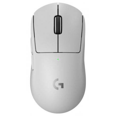 Logitech G PRO X SUPERLIGHT 2 - Mouse - gaming - optical - 5 buttons - wireless - 2.4 GHz - Logitech LIGHTSPEED receiver - white - 0