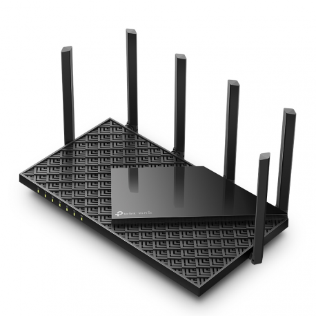 TP-Link Archer AXE75 V1 - Wireless router 4-port switch - 1GbE - Wi-Fi 6E - Multi-Band - 2