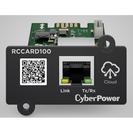 CyberPower RCCARD100 - Remote management adapter - 10 / 100 Ethernet - green - 2