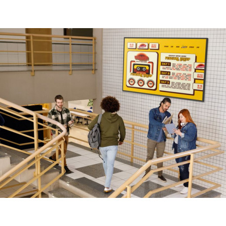 ViewSonic CDE4330 - 43" Diagonal Class (42.5" viewable) - CDE30 Series LED-backlit LCD display - digital signage - with built-in SoC media player - 4K UHD (2160p) 3840 x 2160 - Direct LED - 4