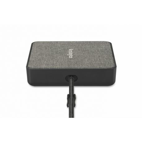 Kensington MD120U4 - Docking station - USB-C / USB4 / Thunderbolt 3 / Thunderbolt 4 - 2 x HDMI - GigE, 2.5 GigE - 6