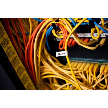 Brother TZe-FX221 - Black on white - Roll (0.9 cm x 8 m) 1 cassette(s) flexible tape - for Brother PT-D600, H200; P-Touch PT-E550; P-Touch Cube Plus PT-P710; P-Touch Pro PT-H111 - 3