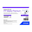 Epson Premium - Polypropylene (PP) - matte - permanent acrylic adhesive - Roll (10.2 cm x 55 m) 8 roll(s) label continuous paper