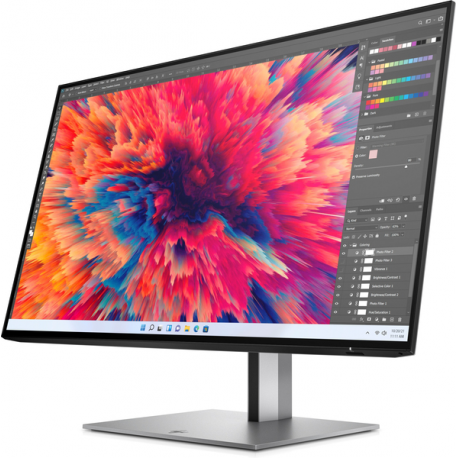 HP Z24q G3 - LED monitor - 23.8" - 2560 x 1440 QHD @ 90 Hz - IPS - 400 cd / m² - 1000:1 - HDR400 - 5 ms - HDMI, DisplayPort - 17