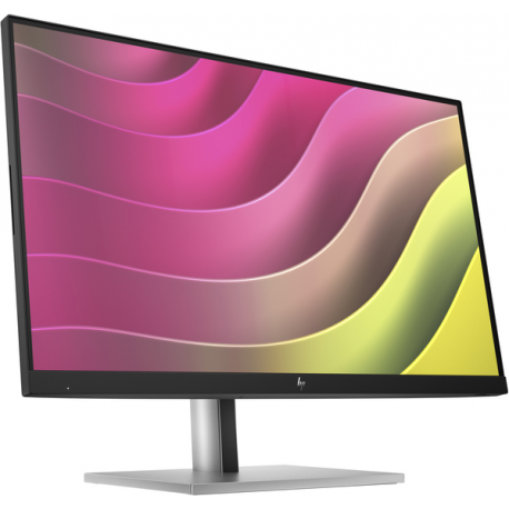 HP E24t G5 - E-Series - LED monitor - 23.8" - touchscreen - 1920 x 1080 Full HD (1080p) @ 75 Hz - IPS - 300 cd / m² - 1000:1 - 5 ms - HDMI, DisplayPort, USB-C - black, black and silver (stand) - 4