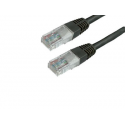 MediaRange - Patch cable - RJ-45 (M) to RJ-45 (M) - 2 m - shielded - CAT 6 - black