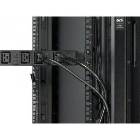 APC Basic Rack PDU - Power distribution strip (rack-mountable) - AC 208 V - 3-phase - input: Hubbell CS8365C - output connectors: 6 (IEC 60320 C19) - 1U - 2.4 m cord - for P / N: SMTL1000RMI2UC, SMX1000C, SMX1500RM2UC, SMX1500RM2UCNC, SMX750C, SMX750CNC - 4