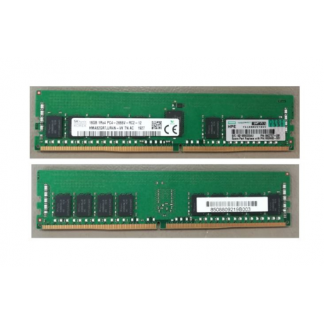 HPE - DDR4 - module - 16 GB - DIMM 288-pin - 2666 MHz  /  PC4-21300 - 1.2 V - registered - ECC - 0