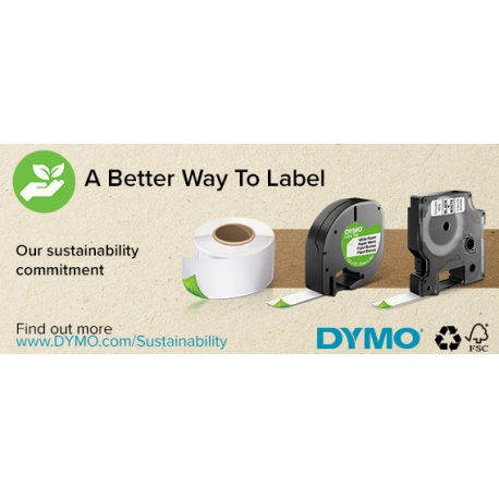 DYMO LabelMANAGER 360D - Labelmaker - B / W - thermal transfer - Roll (1.9 cm) - 180 dpi - up to 12 mm / sec - cutter - 1 line printing, 2 line printing - 7