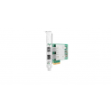 Broadcom BCM57412 - Network adapter - PCIe 3.0 x8 - 1Gb Ethernet  /  10Gb Ethernet SFP+ x 2 - for ProLiant DL20 Gen10, DL325 Gen10, DL360 Gen10, DL380 Gen10, ML30 Gen10, XL220n Gen10
