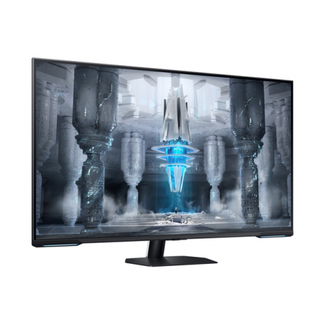 Samsung Odyssey Neo G7 S43CG700NU - G70NC Series - QLED monitor - Smart - gaming - 43" - 3840 x 2160 4K @ 144 Hz - VA - 400 cd / m² - 4250:1 - DisplayHDR 600 - 1 ms - 2xHDMI, DisplayPort - speakers - black, white - 1