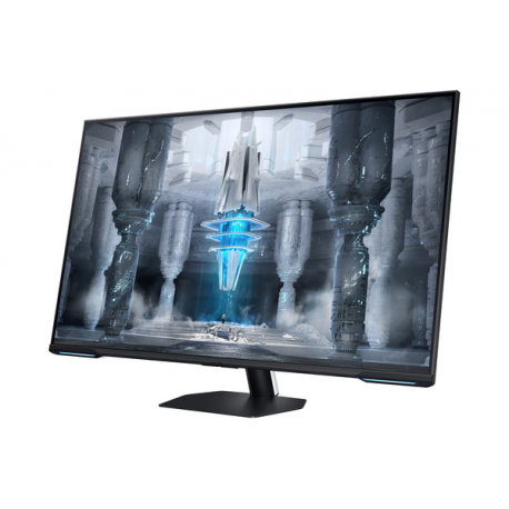 Samsung Odyssey Neo G7 S43CG700NU - G70NC Series - QLED monitor - Smart - gaming - 43" - 3840 x 2160 4K @ 144 Hz - VA - 400 cd / m² - 4250:1 - DisplayHDR 600 - 1 ms - 2xHDMI, DisplayPort - speakers - black, white - 6