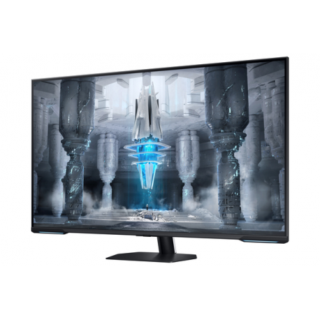 Samsung Odyssey Neo G7 S43CG700NU - G70NC Series - QLED monitor - Smart - gaming - 43" - 3840 x 2160 4K @ 144 Hz - VA - 400 cd / m² - 4250:1 - DisplayHDR 600 - 1 ms - 2xHDMI, DisplayPort - speakers - black, white - 14