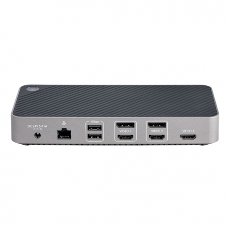 StarTech.com USB-C Triple Monitor Docking Station - HDMI / DP Triple 4k USB-C Dock - 5x USB Hub - GbE - 100W PD - Universal Multi Monitor Docking Station - Thunderbolt 3 / 4 Compatible (116E-USBC-DOCK) - Docking station - USB-C - GigE - 4