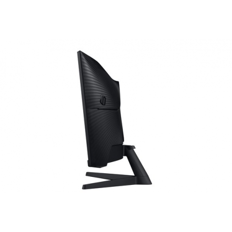 Samsung Odyssey G5 C34G55TWWP - G55T Series - LED monitor - gaming - curved - 34" - 3440 x 1440 UWQHD @ 165 Hz - VA - 250 cd / m² - 2500:1 - HDR10 - 1 ms - HDMI, DisplayPort - black - 3