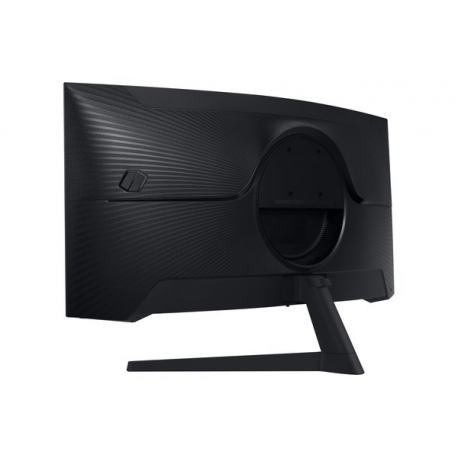 Samsung Odyssey G5 C34G55TWWP - G55T Series - LED monitor - gaming - curved - 34" - 3440 x 1440 UWQHD @ 165 Hz - VA - 250 cd / m² - 2500:1 - HDR10 - 1 ms - HDMI, DisplayPort - black - 5