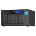 QNAP TVS-H874 - NAS server - 8 bays - SATA 6Gb / s - RAID 0, 1, 5, 6, 10, 50, JBOD, 60, RAID TP, TM - RAM 32 GB - 2.5 Gigabit Ethernet - iSCSI support