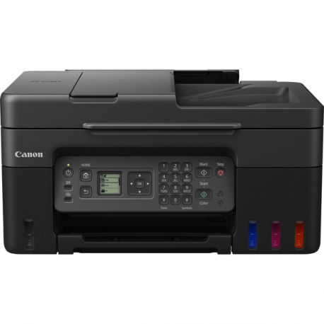Canon PIXMA G4570 MegaTank - Multifunction printer - colour - ink-jet - refillable - A4 (210 x 297 mm), Legal (216 x 356 mm) (original) - A4 / Legal (media) - up to 11 ipm (printing) - 100 sheets - 33.6 Kbps - USB 2.0, Wi-Fi(ac) - 0