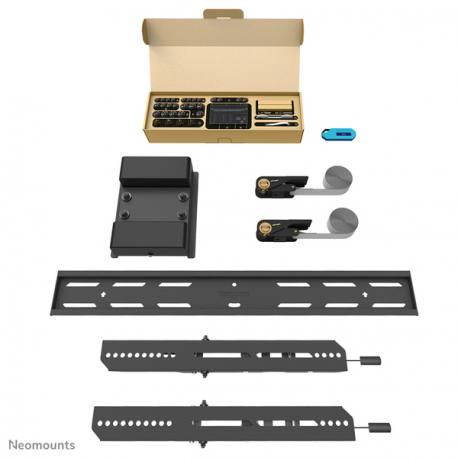 Neomounts by Newstar Select WL35S-910BL16 - Mounting kit (mount) - for flat panel - lockable - black - screen size: 40"-75" - pillar - 6