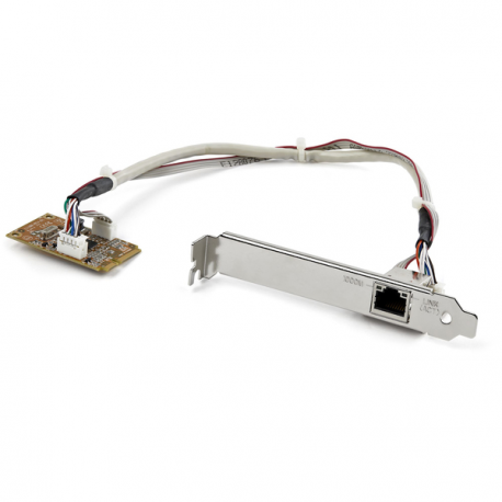 StarTech.com Mini PCIe Card - 10/100/1000Mbps RJ45 Port - IEEE 802.3 - Jumbo Frame - Network Card (ST1000SMPEX) - Network adapter - PCIe Mini Card - Gigabit Ethernet - 0