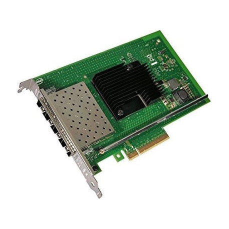 Intel Ethernet Converged Network Adapter X710-DA4 - Network adapter - PCIe 3.0 x8 - 10 Gigabit SFP+ x 4 - 2