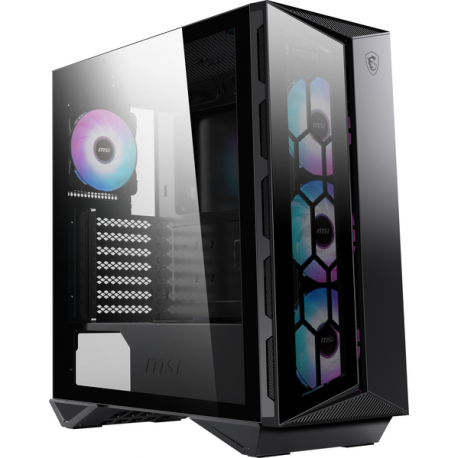 MSI MPG GUNGNIR 110R - Tower - ATX - windowed side panel (tempered glass) - no power supply (ATX) - USB/Audio - 2