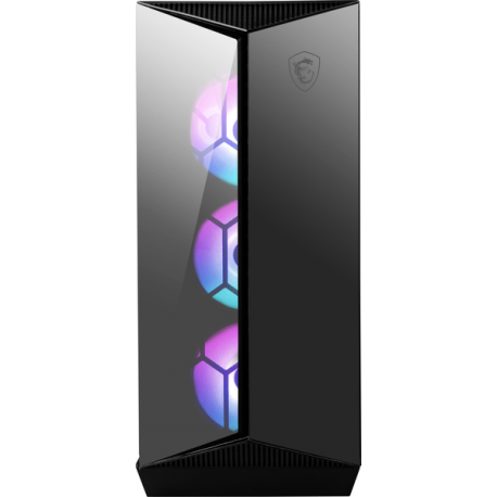 MSI MPG GUNGNIR 110R - Tower - ATX - windowed side panel (tempered glass) - no power supply (ATX) - USB/Audio - 13