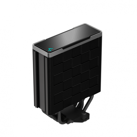 Deepcool AK400 ZERO DARK PLUS - Processor cooler - (for: LGA1155, LGA1150, LGA1151, AM4, LGA1200, LGA1700, AM5) - 120 mm - black - 3