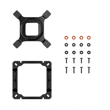 Deepcool AK400 ZERO DARK PLUS - Processor cooler - (for: LGA1155, LGA1150, LGA1151, AM4, LGA1200, LGA1700, AM5) - 120 mm - black - 5