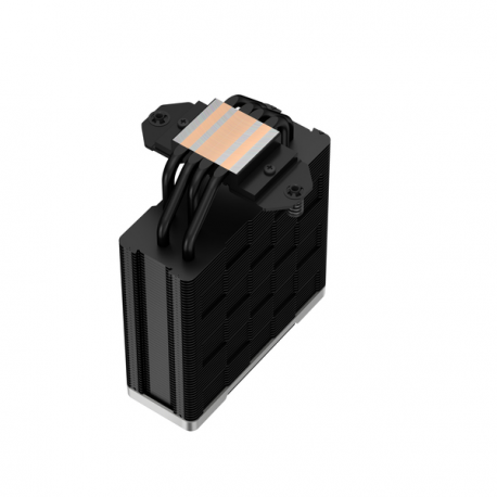 Deepcool AK400 ZERO DARK PLUS - Processor cooler - (for: LGA1155, LGA1150, LGA1151, AM4, LGA1200, LGA1700, AM5) - 120 mm - black - 7