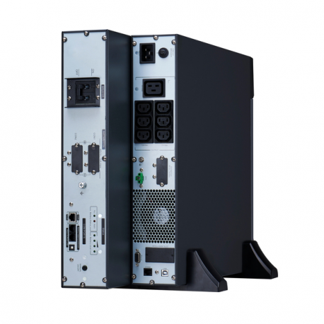 APC Easy UPS On-Line - UPS (rack-mountable) - AC 230 V - 2700 Watt - 3000 VA - Lithium Ion - RS-232, USB - output connectors: 7 - 4U - 19" - black with silver - for Modbus Card SRVSMB001 - 4