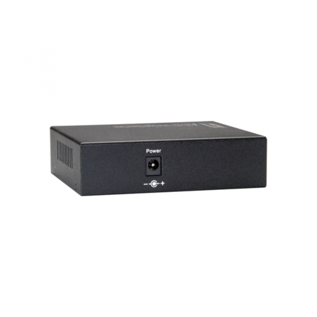 LevelOne GEU-0521 - Switch - unmanaged - 4 x 10 / 100 / 1000 + 1 x Gigabit SFP - desktop, wall-mountable - 1