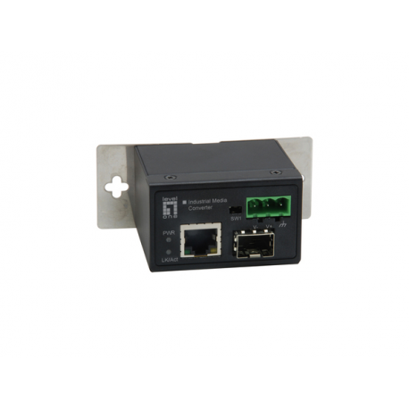 LevelOne IEC-4000 - Media converter - 100Mb LAN - 10Base-T, 100Base-TX, 100Base-X - RJ-45  /  SFP (mini-GBIC) - 1