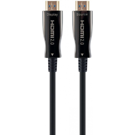 Cablexpert - High Speed - HDMI cable - HDMI male to HDMI male - 30 m - fibre optic - Active Optical Cable (AOC) - 0