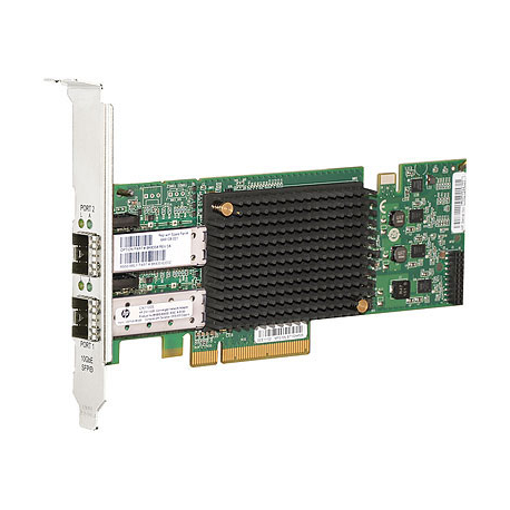 HPE CN1100E - Network adapter - PCIe 2.0 x8 low profile - 10Gb Ethernet x 2 - for ProLiant DL160 Gen8, DL165 G7, DL360e Gen8, DL360p Gen8, DL380p Gen8, DL385p Gen8 - 0