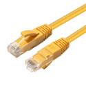 MicroConnect - Network cable - RJ-45 (M) to RJ-45 (M) - 3 m - UTP - CAT 6 - halogen-free - yellow