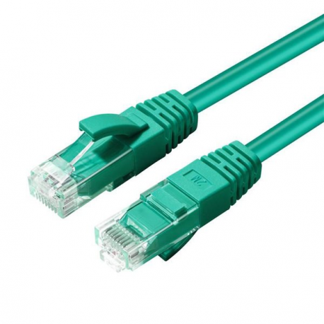 MicroConnect - Network cable - RJ-45 (M) to RJ-45 (M) - 15 m - UTP - CAT 6 - green - 0
