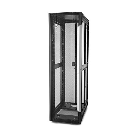 HPE 600mm x 1075mm Enterprise Crate Rack - Rack - black frame, black with silver extrusion - 0