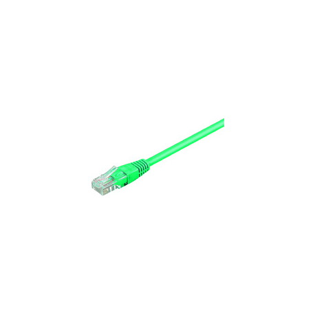 MicroConnect - Network cable - RJ-45 (M) to RJ-45 (M) - 10 m - UTP - CAT 5e - green - 1