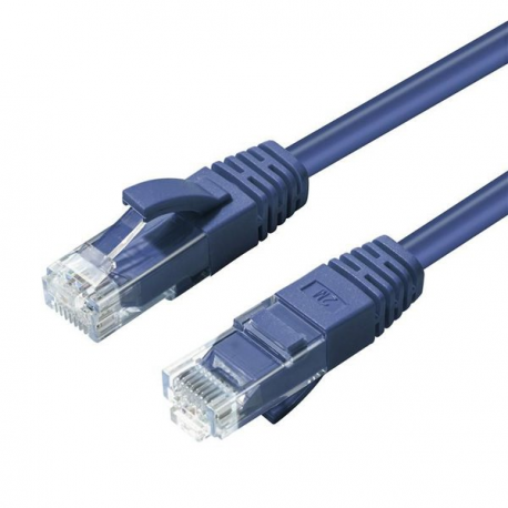 U/UTP CAT6 0.5M Blue LSZH - 0