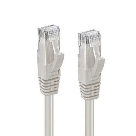 MicroConnect - Network cable - RJ-45 (M) to RJ-45 (M) - 3 m - UTP - CAT 6 - halogen-free - grey - 2