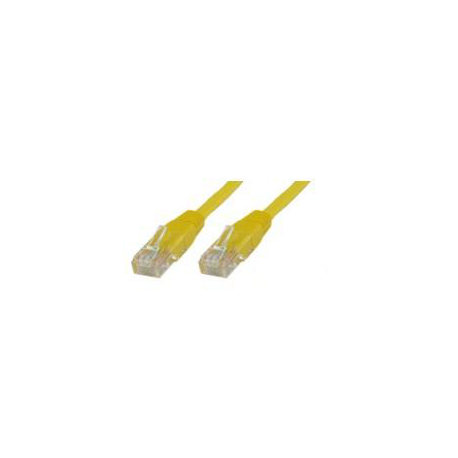MicroConnect - Network cable - RJ-45 (M) to RJ-45 (M) - 20 m - UTP - CAT 5e - yellow - 1