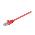 MicroConnect - Network cable - RJ-45 (M) to RJ-45 (M) - 3 m - UTP - CAT 5e - red
