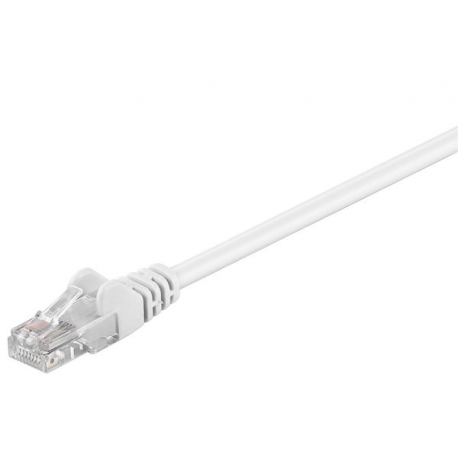 MicroConnect - Network cable - RJ-45 (M) to RJ-45 (M) - 3 m - UTP - CAT 5e - white - 0
