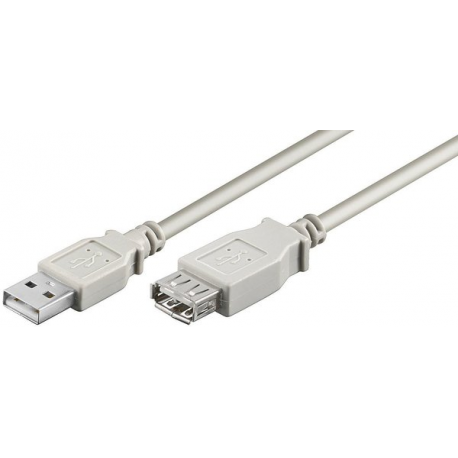 MicroConnect - USB extension cable - USB (M) to USB (F) - 5 m - 0