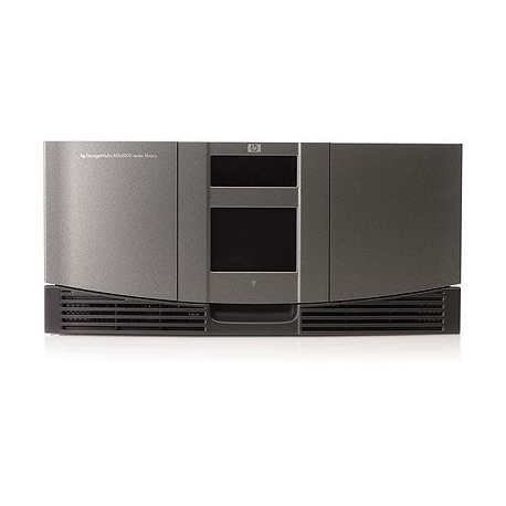 HPE StorageWorks MSL6030 Ultrium 1840 - Tape library - 24 TB  /  48 TB - slots: 30 - LTO Ultrium (800 GB  /  1.6 TB) x 1 - Ultrium 4 - max drives: 2 - SCSI LVD / SE - rack-mountable - 5U - for ProLiant DL160 G5, DL380 G5, ML350 G5 - 0