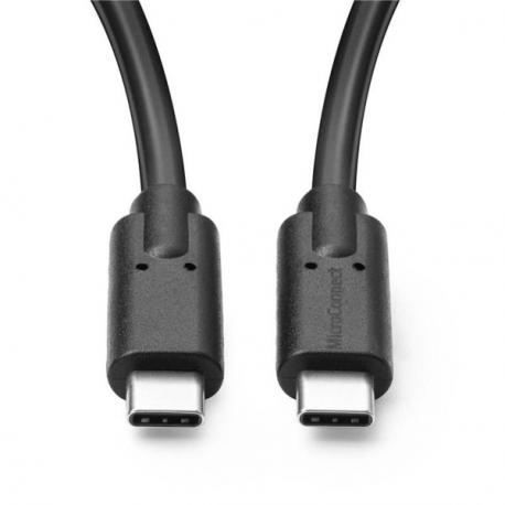 MicroConnect - USB cable - USB-C (M) to USB-C (M) - USB 3.2 Gen 2 - 5 - 20 V - 5 A - 2 m - USB Power Delivery (100W) - black - 1